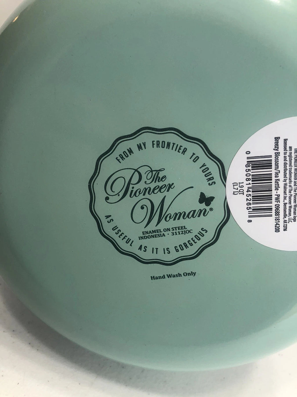 Pioneer Woman ~ Breezy Blossom ~ 1.9-Quart Tea Kettle ~ Enamel on Steel ~ Floral