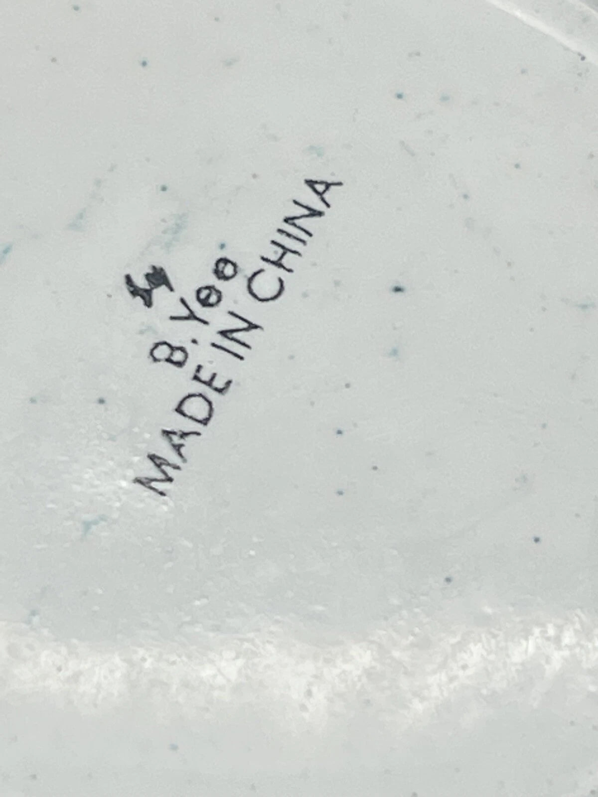 Chinemel B. Yee Enamel On Copper Miniature White Teapot W/Floral