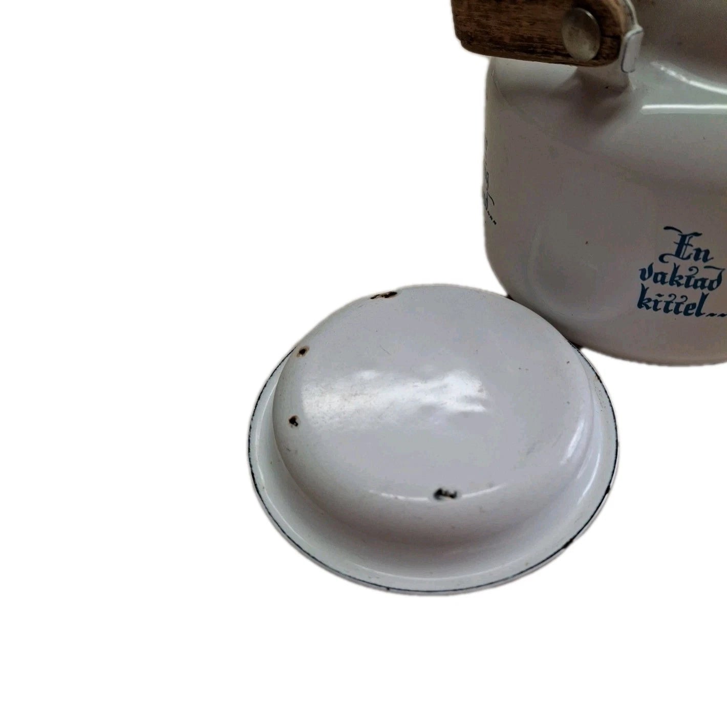 Berggren Vintage Kettle Tea Pot Wooden Handle Swedish