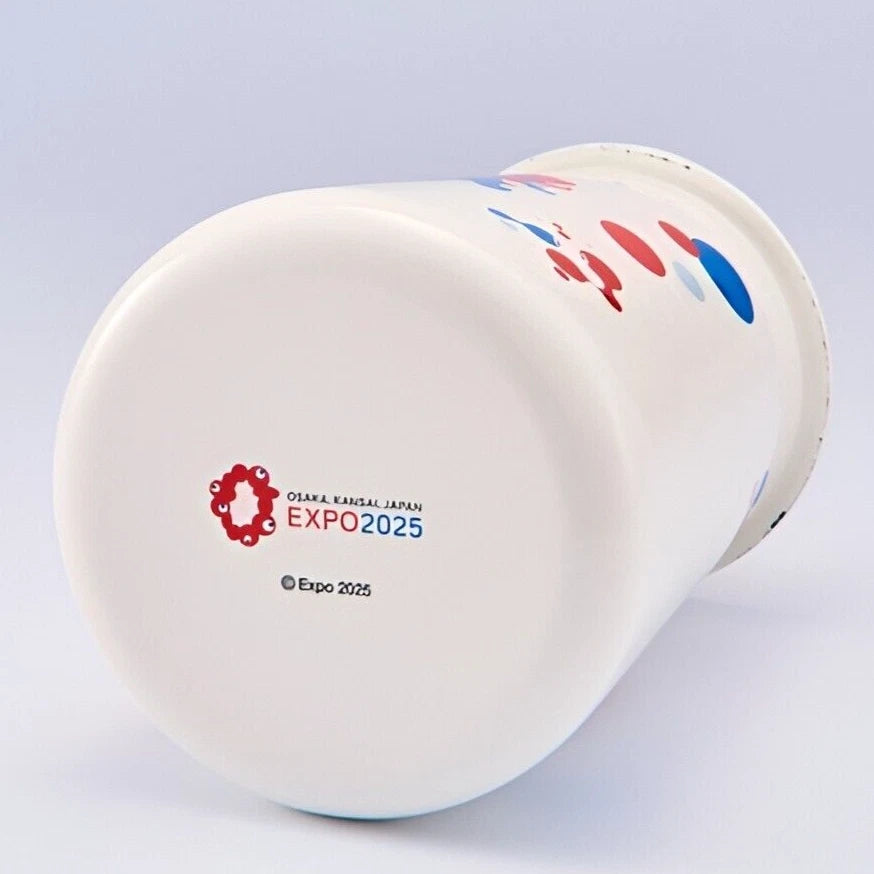 EXPO 2025 Oficial Goods MYAKU-MYAKU Enamel Polka Dots Cafe Pot etc. JAPAN NEW