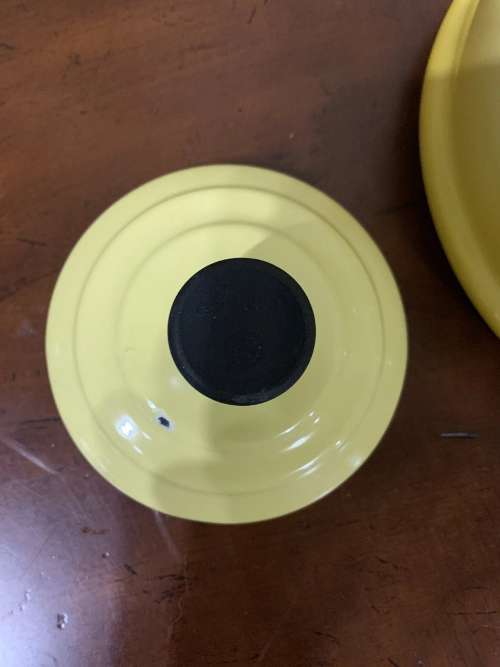 Le Creuset Enamel Yellow 1.7 qt Classic Whistling Tea Kettle