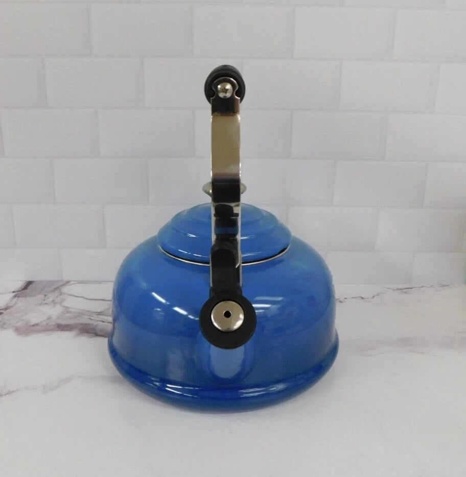Le Creuset Enamel on Steel 1.7 Quart Whistling Tea Kettle in Marseille - New