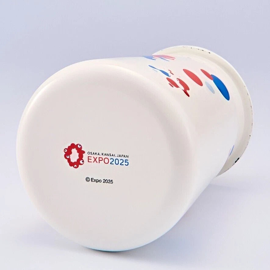 EXPO 2025 Oficial Goods MYAKU-MYAKU Enamel Polka Dots Cafe Pot etc. JAPAN NEW