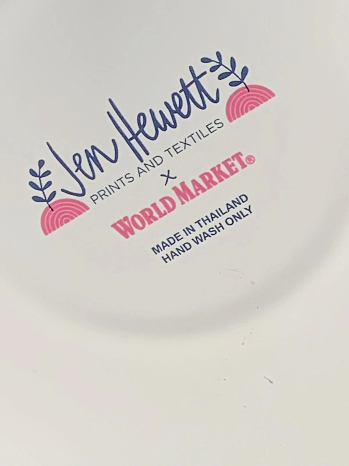 Tea Kettle Enamel Metal Prints and Textiles Flowers Jen Hewett World Market