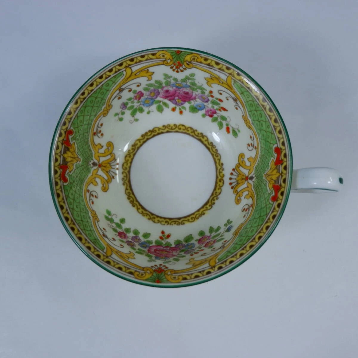 Wedgwood Poldhu Cup Saucer Tea Pot Handmade Geometric Pattern Used