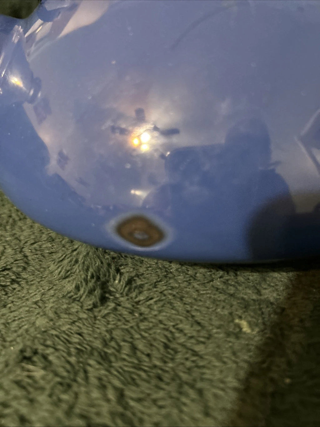 LE CREUSET Zen Tea Kettle Teapot Blue Enamel Retro Style 1.6 US Quarts/1.5 Liter