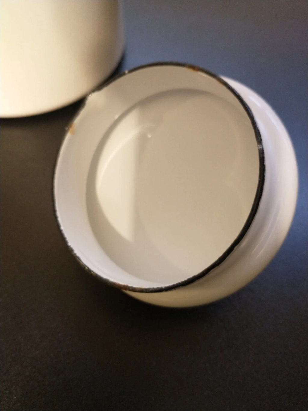 Hearth And Hand Magnolia White Enamel 6 Cup Coffee Teapot