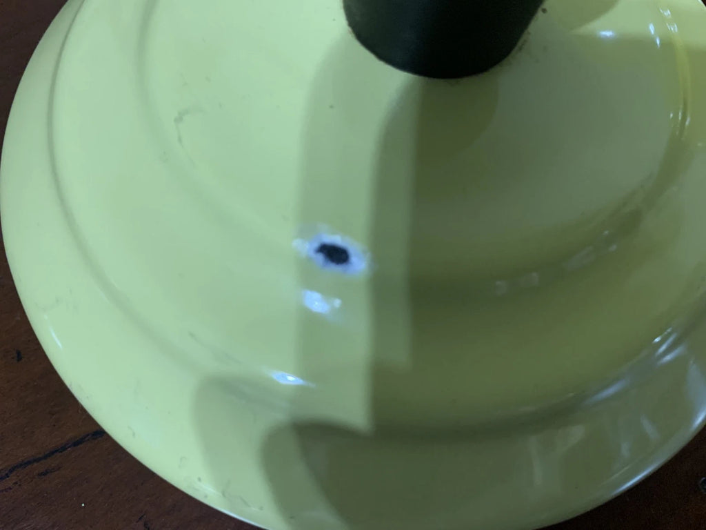 Le Creuset Enamel Yellow 1.7 qt Classic Whistling Tea Kettle