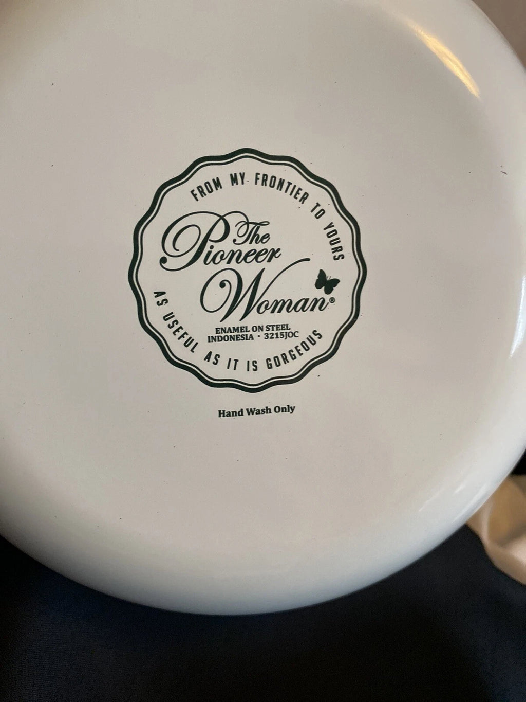 NEW The Pioneer Women Teapot Rose Enamel On Steel 1.9 Quarts Tea Kettle