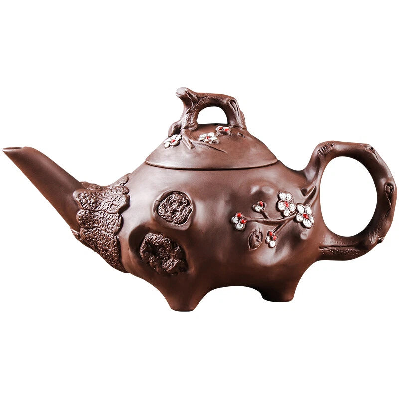 Yixing Purple Clay Pot Long Mouth for Spring Pot Teapot Ceramic Kung Fu Tea Set