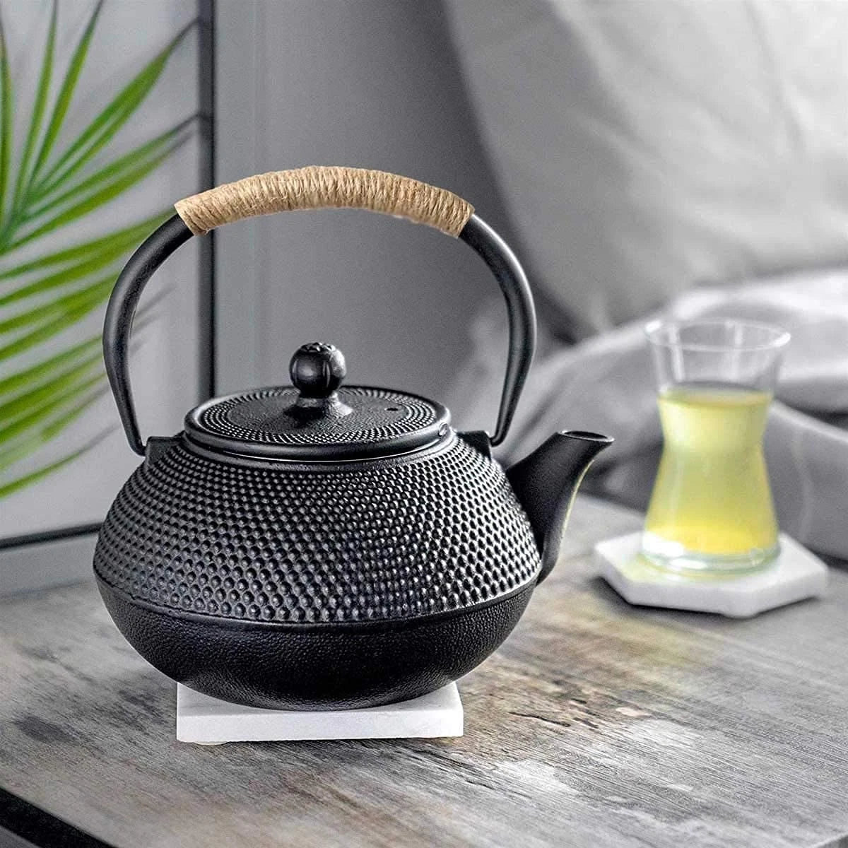 Stylish Iron Teapot, No Enamel, Perfect for Supplementing Your Iron, Compatible
