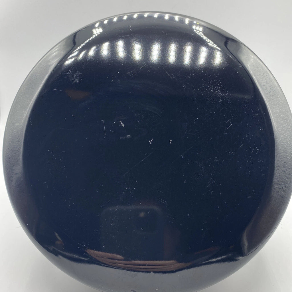 Vintage Black Enamel Tea Kettle Metal Sleek Design Silver Lid Black Knob