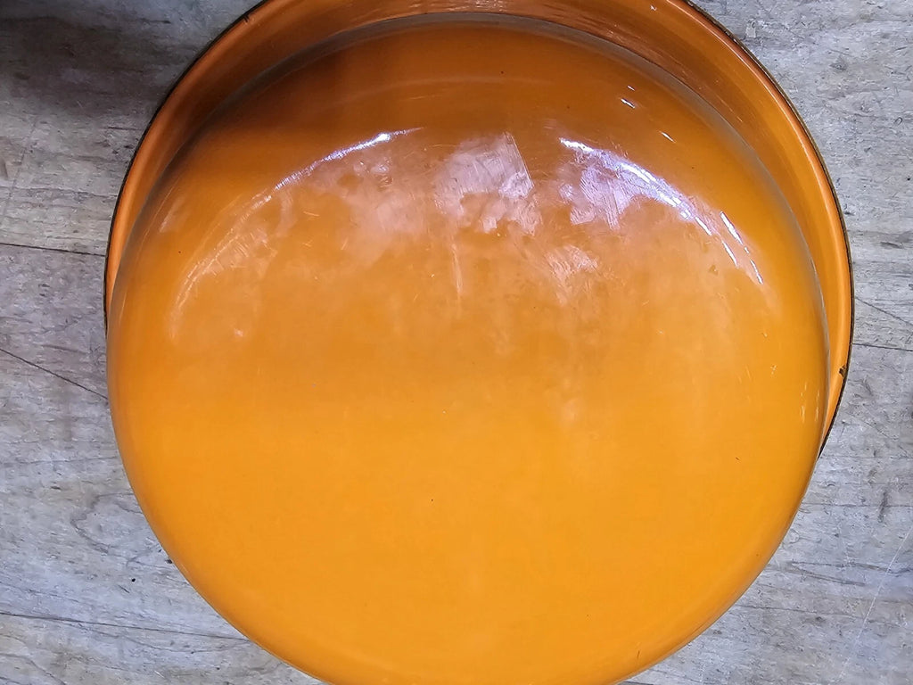 Lot Of 3 Cousances Teapots & BOWL Red & Orange Beautiful Similar To Le Creuset