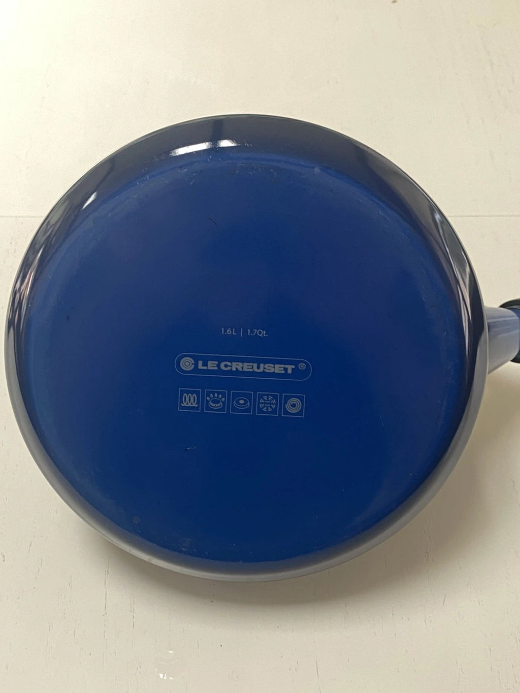 Le Creuset Classic Whistling Kettle, enamel On Steel  Blue Ombré 1.7 Qt