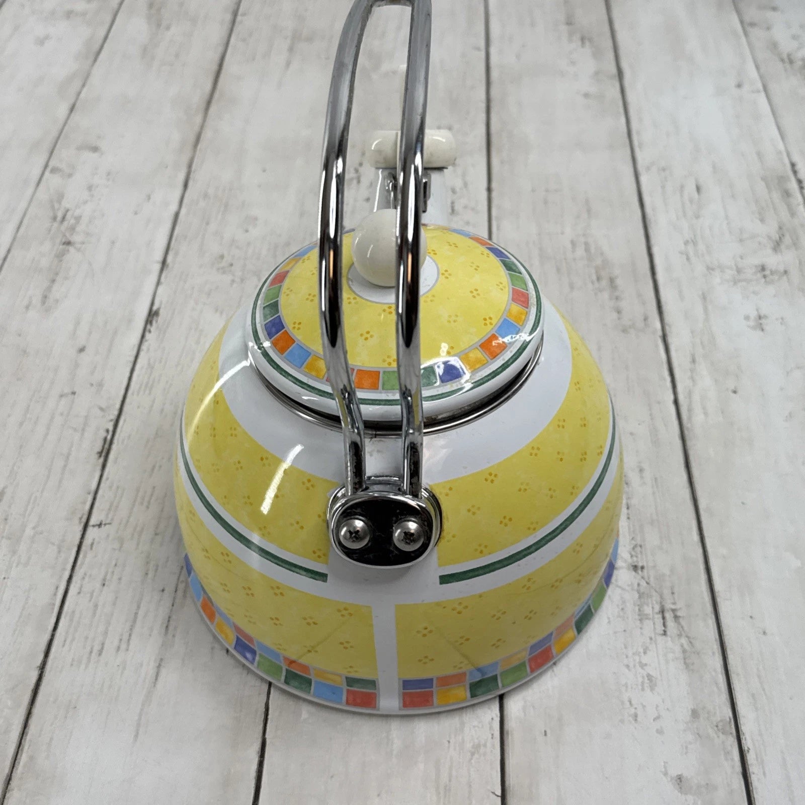 Villeroy & Boch Twist Alea Yellow Limone Tea Kettle Teapot With Lid