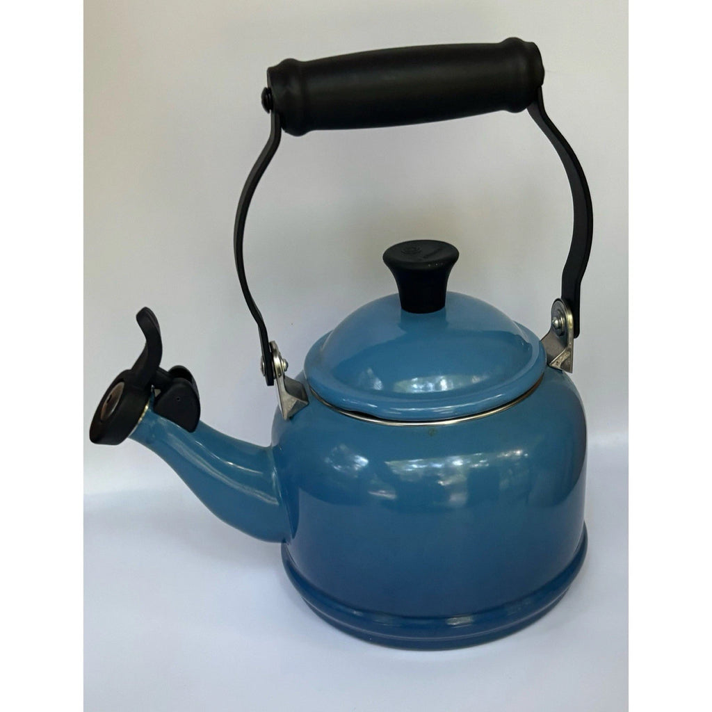 Le Creuset Enamel On Steel Demi Tea Kettle, 1.25 qt., Deep Teal