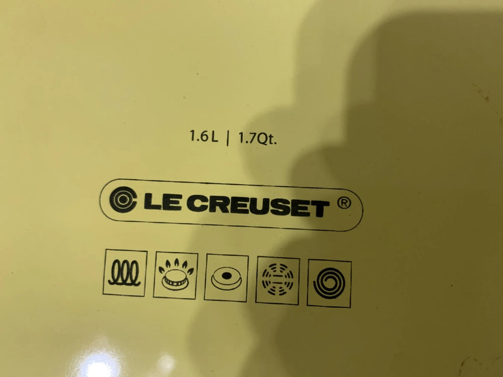Le Creuset Enamel Yellow 1.7 qt Classic Whistling Tea Kettle