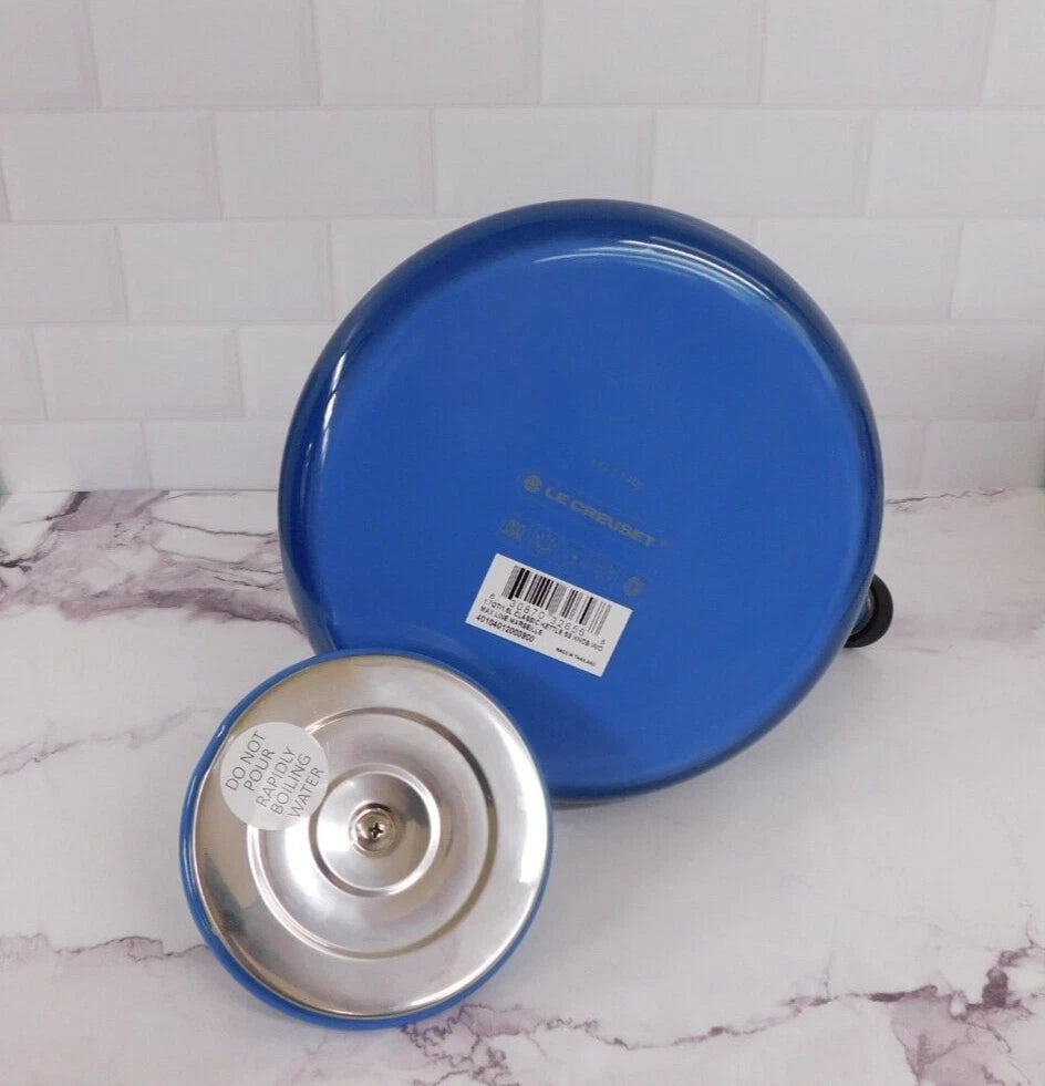 Le Creuset Enamel on Steel 1.7 Quart Whistling Tea Kettle in Marseille - New