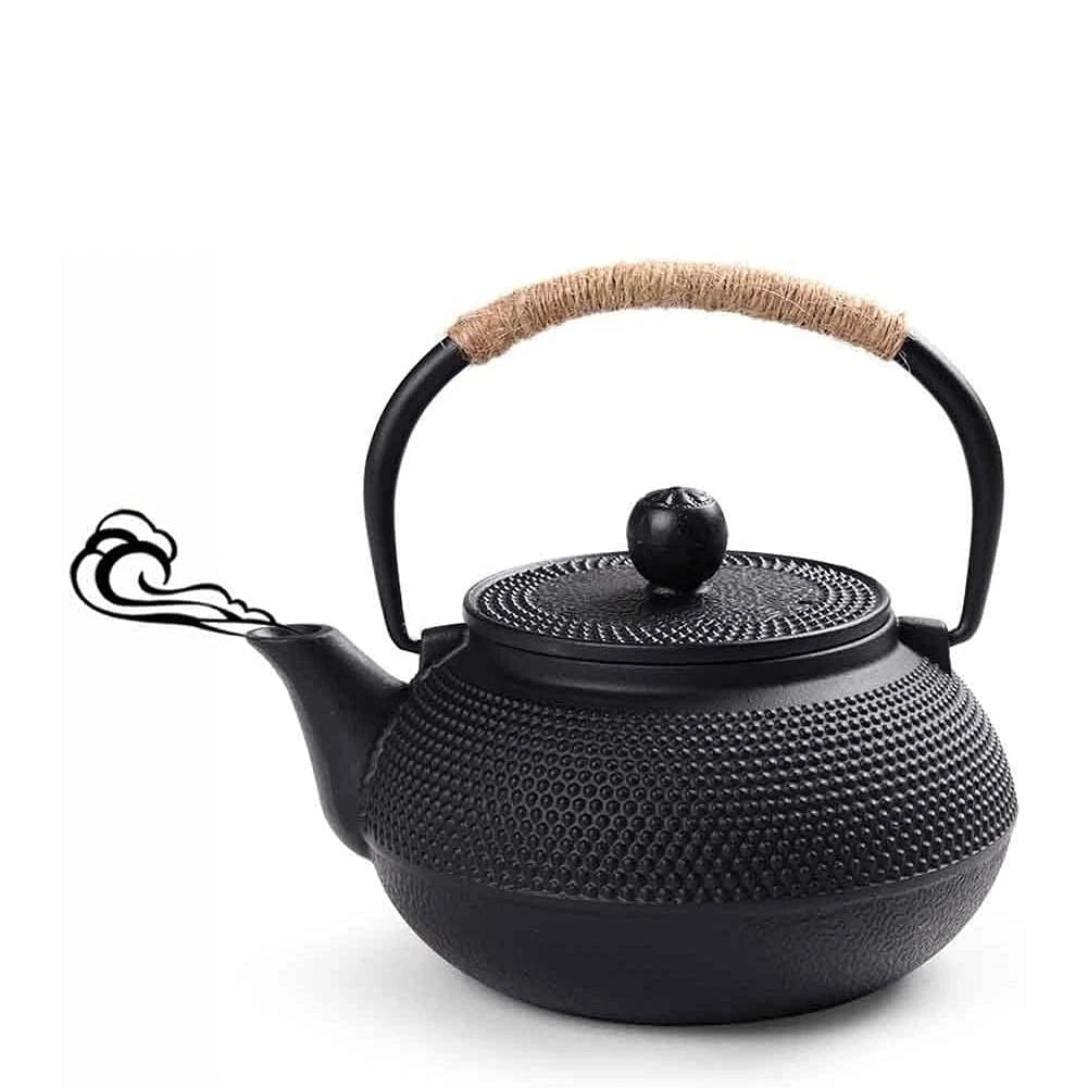 Stylish Iron Teapot, No Enamel, Perfect for Supplementing Your Iron, Compatible