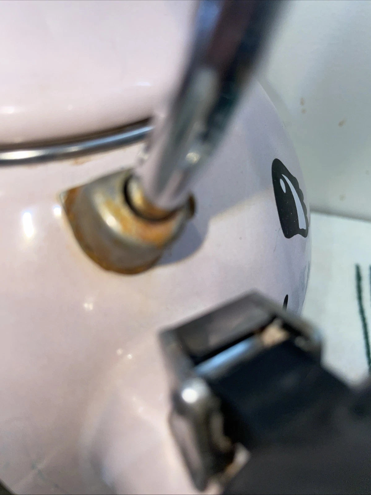 Vintage Kamenstein Pink Pig Whistling Teapot Tea Kettle Needs TLc