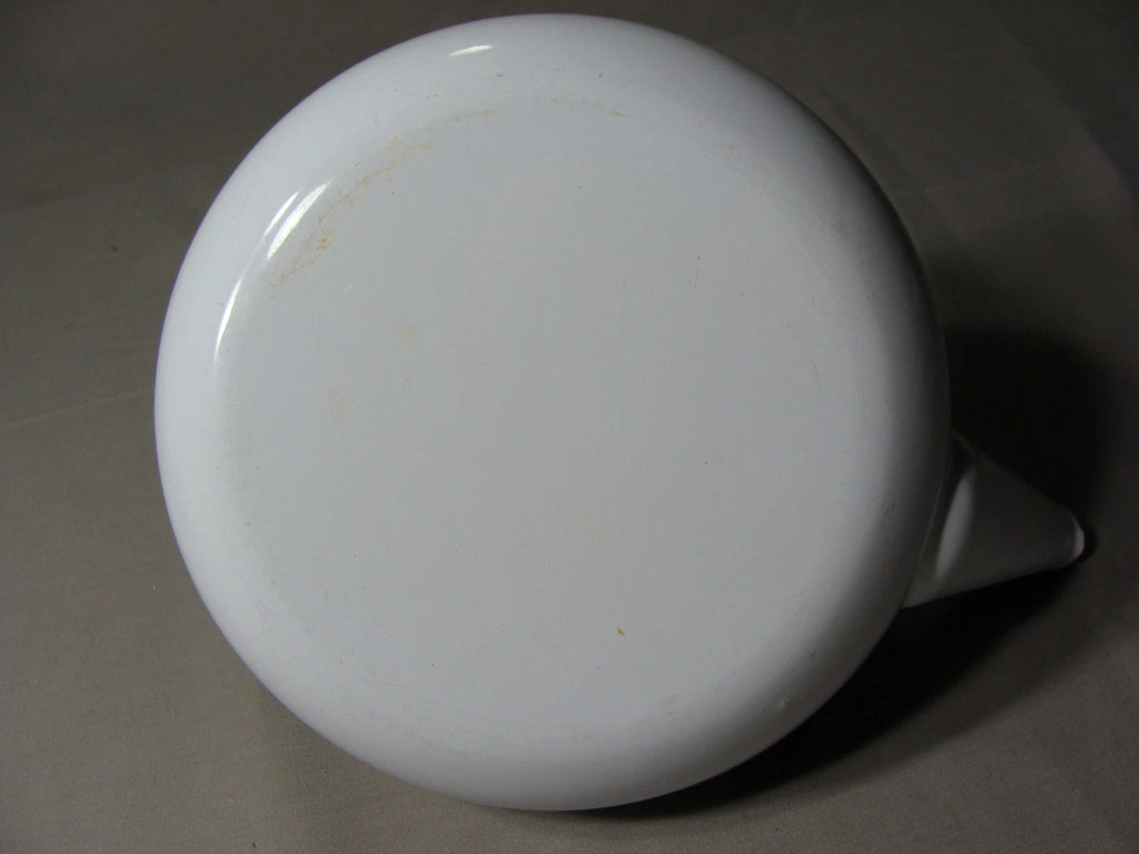 Enamel Tea Kettle In The Applejack Pattern