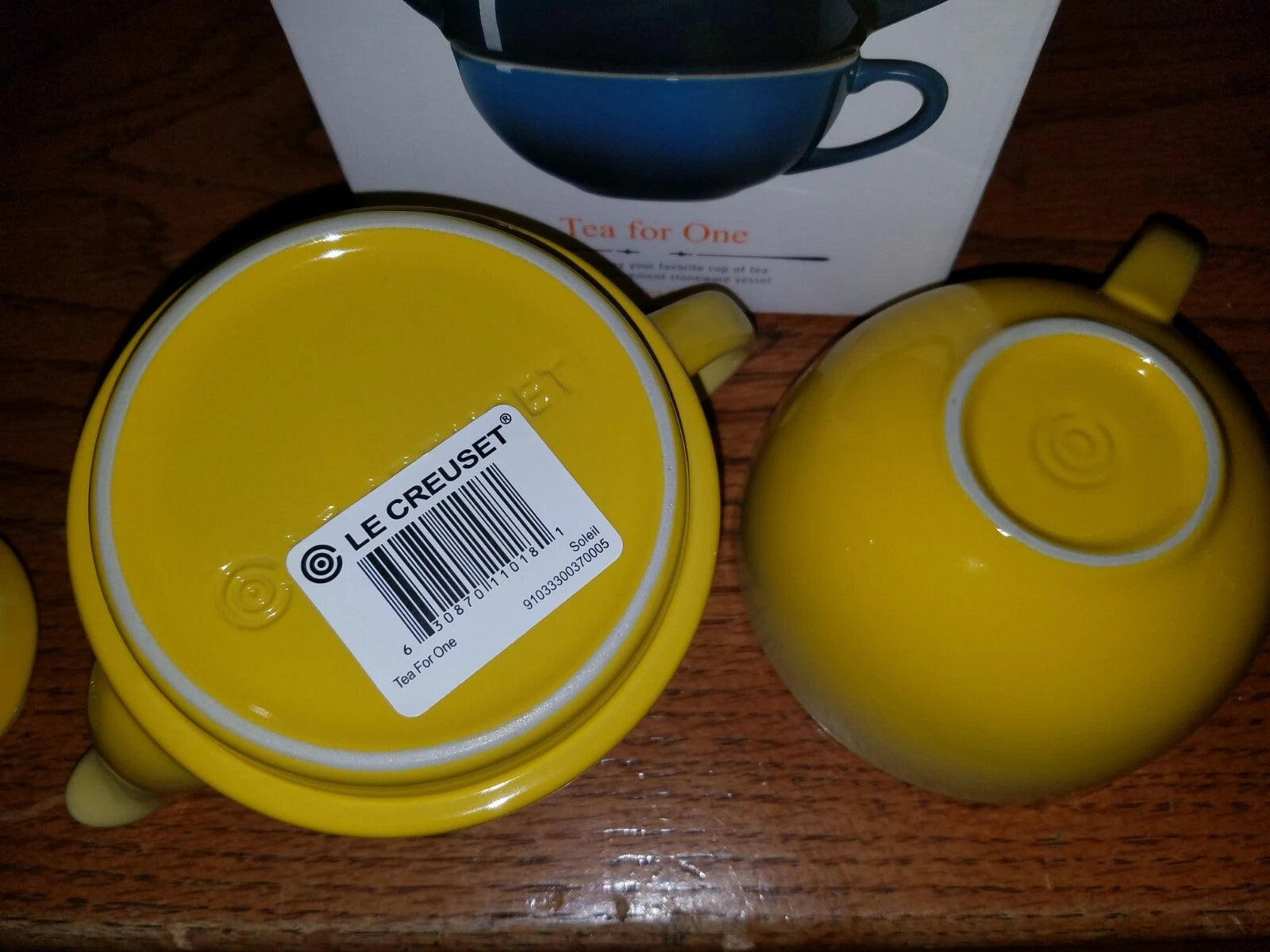Le Creuset Soleil Yellow Tea for One
