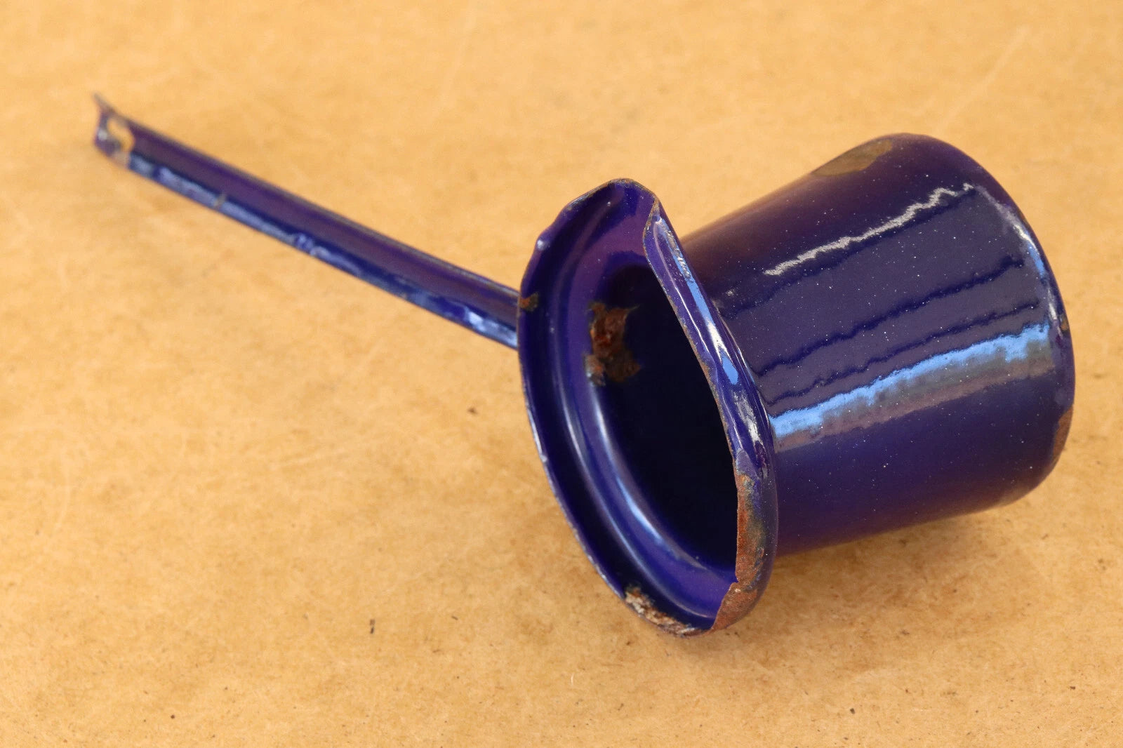 Vintage Enamel Pot Vintage Cookware Camping Dish Coffee Pot Marked 1958.