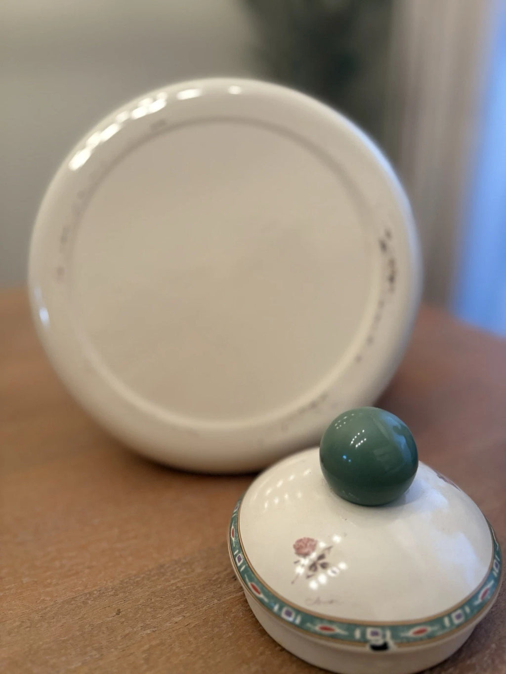 Pfaltzgraff Naturewood Garden Metal Enamelware Teapot Tea Pot Kettle 2.5 QT