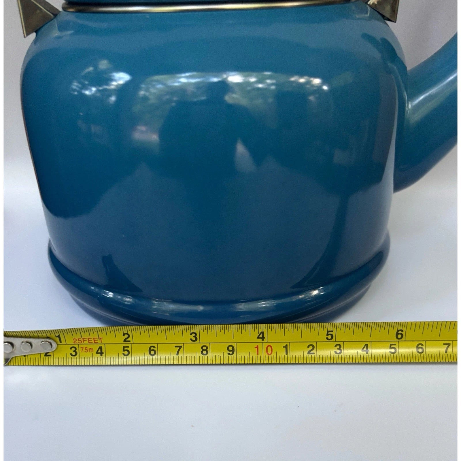 Le Creuset Enamel On Steel Demi Tea Kettle, 1.25 qt., Deep Teal