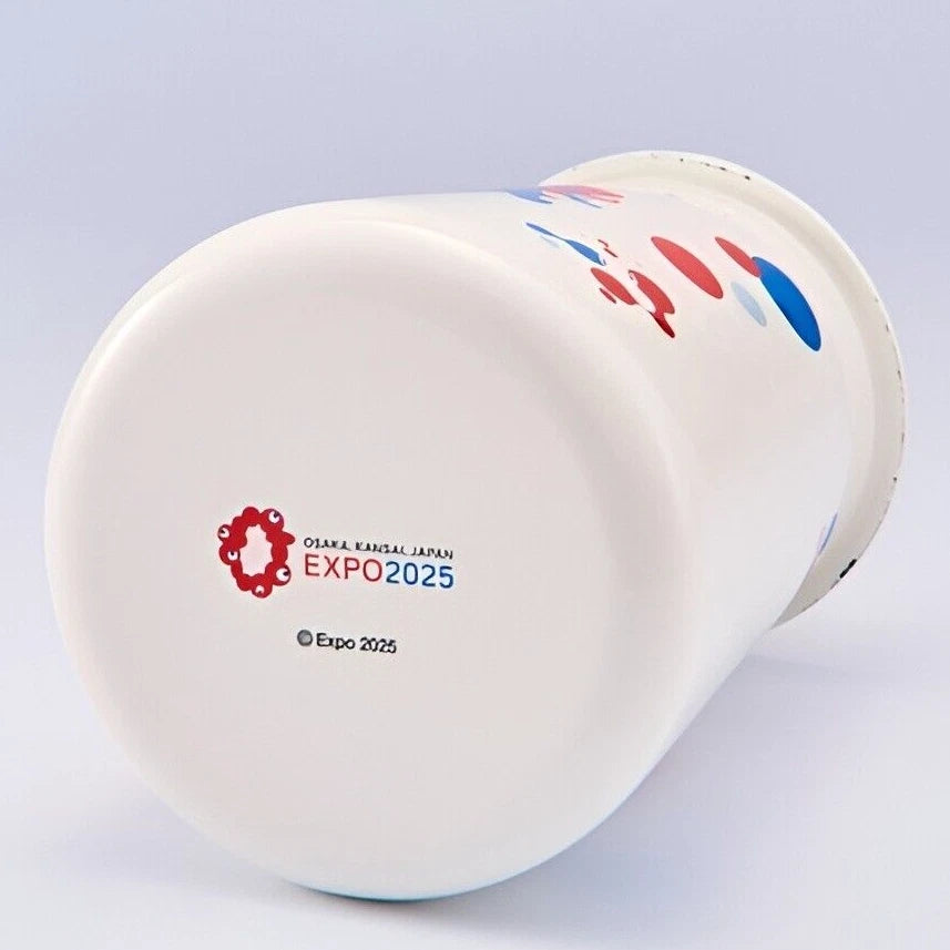 EXPO 2025 Oficial Goods MYAKU-MYAKU Enamel Polka Dots Cafe Pot etc. JAPAN NEW