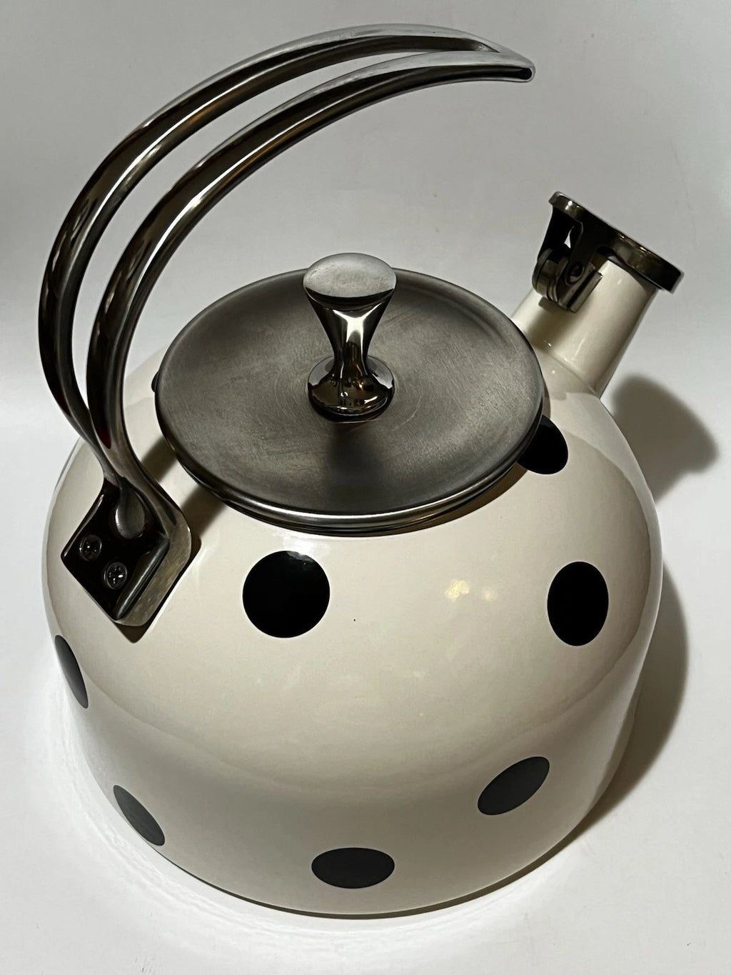 Kate Spade New York Lenox All in Good Taste Deco Dot Tea Kettle 2.5 Qt Capacity