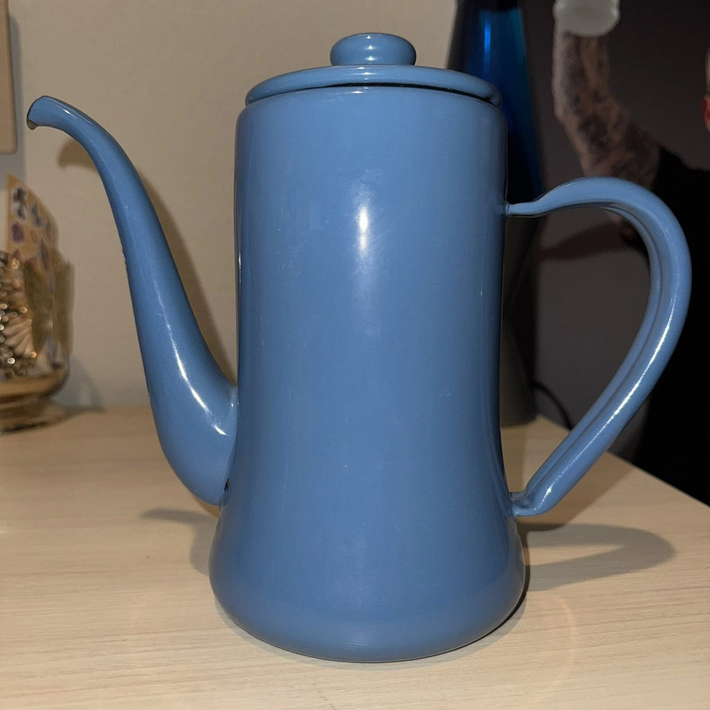 Tsuki Usagi Jirushi Slim Pot Kettle 1.2L Enamelware 8 Colors Coffee Tea Japan