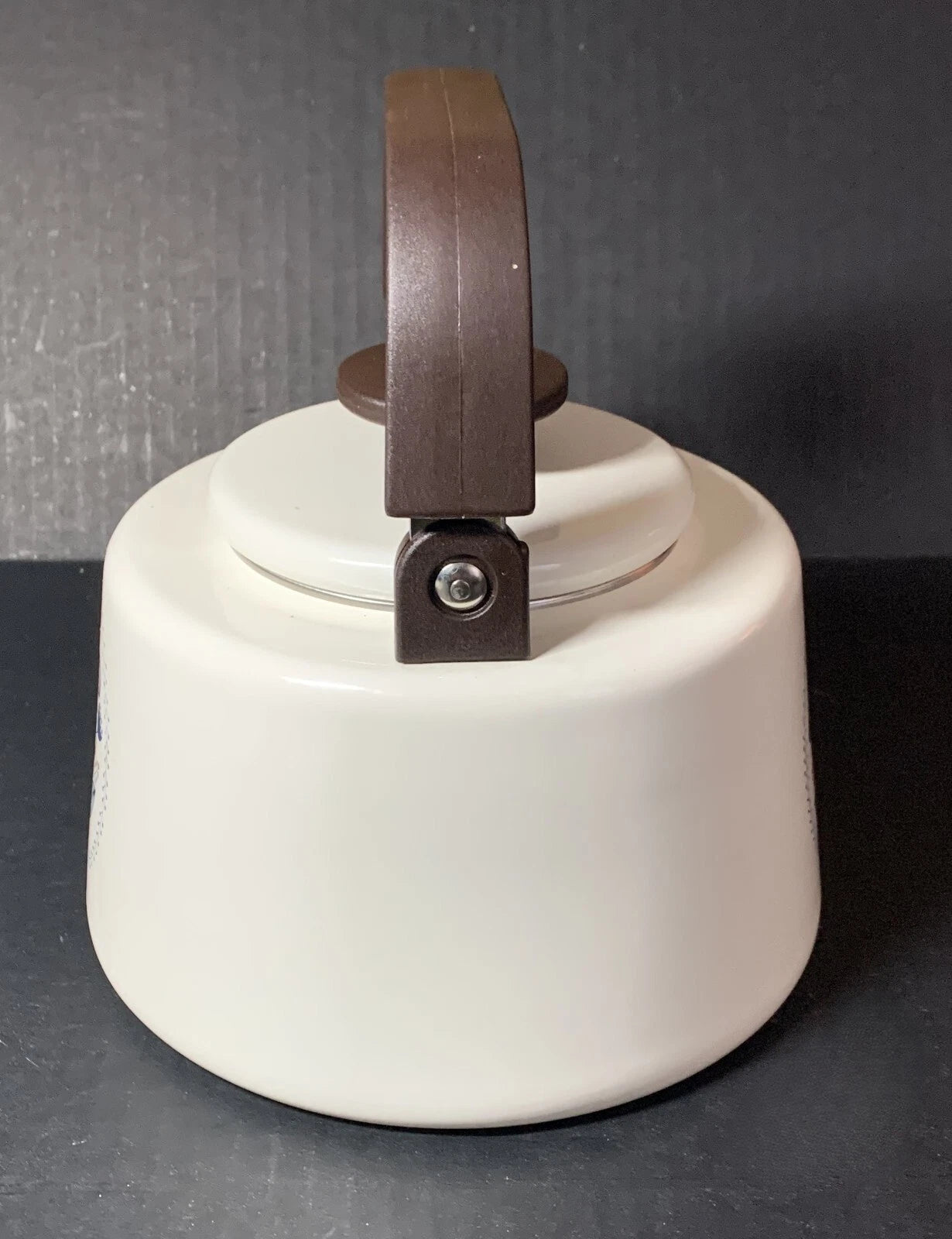 Tea Kettle Enamel Metal Prints and Textiles Flowers Jen Hewett World Market