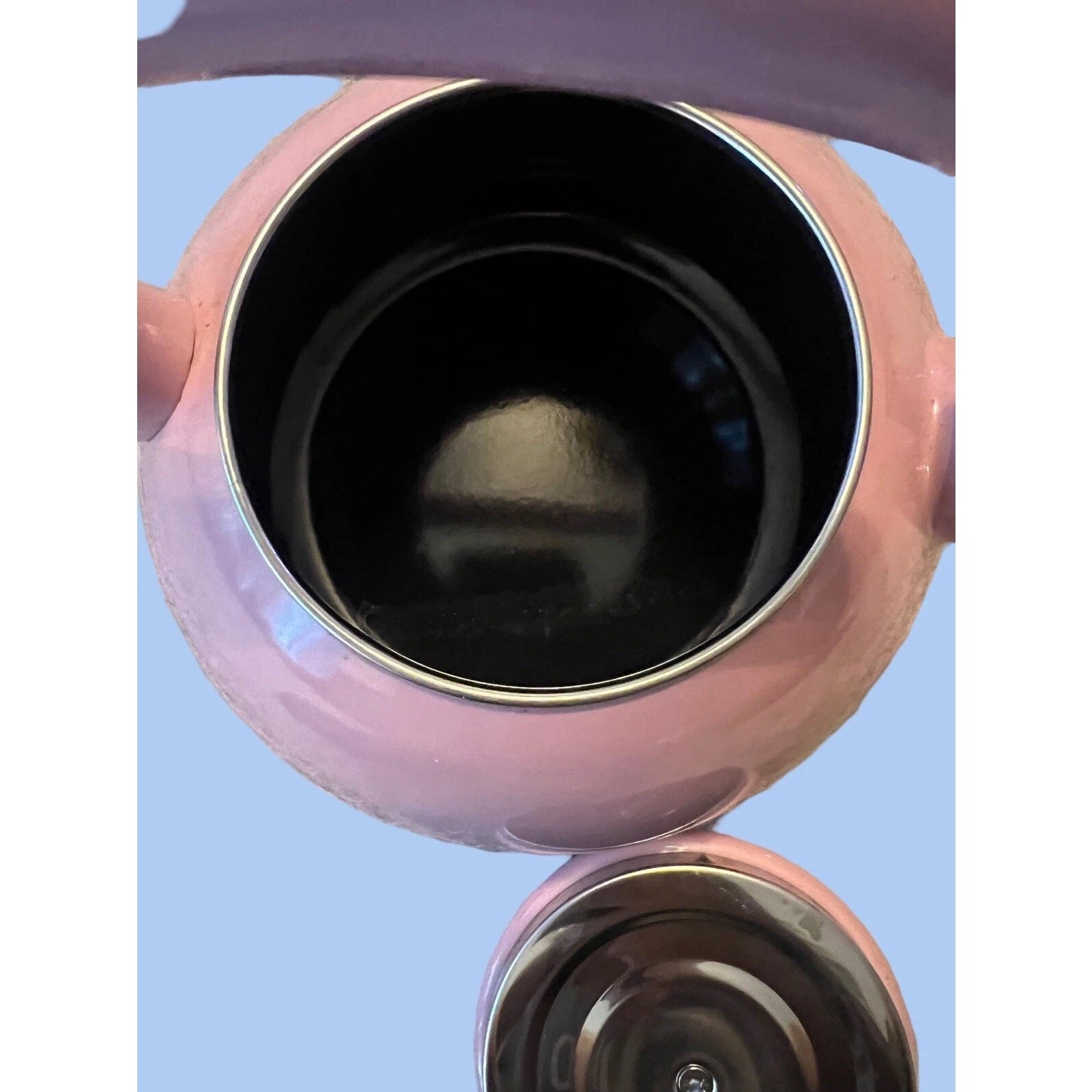 SUPREME HOUSEWARES Gourmet Pink Pig Enamel-on-Steel Whistling Kettle, Never Used