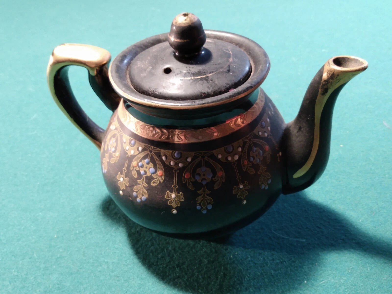 Vintage Enamel Teapot (Japan)