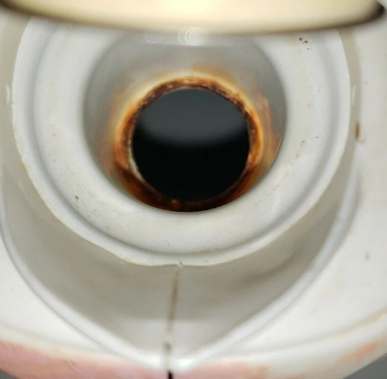 ¹¹ Vintage Rare M Kamenstein Cow Tea Kettle Enamel Whistling Teapot 1992