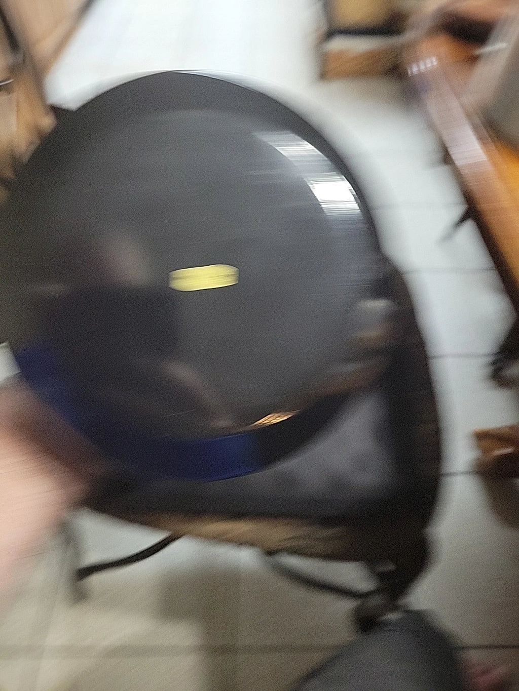 NWT Copco Black Porcelain Enamel On Steel Whistling Tea Kettle 2 Qt New