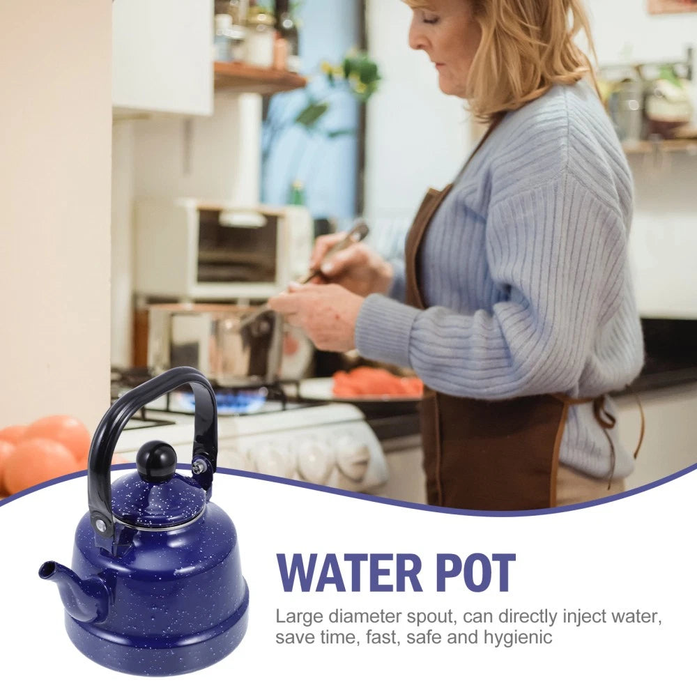 Wood Burner Kettle Stove Top Office Kitchen Teapot Home and Coffee