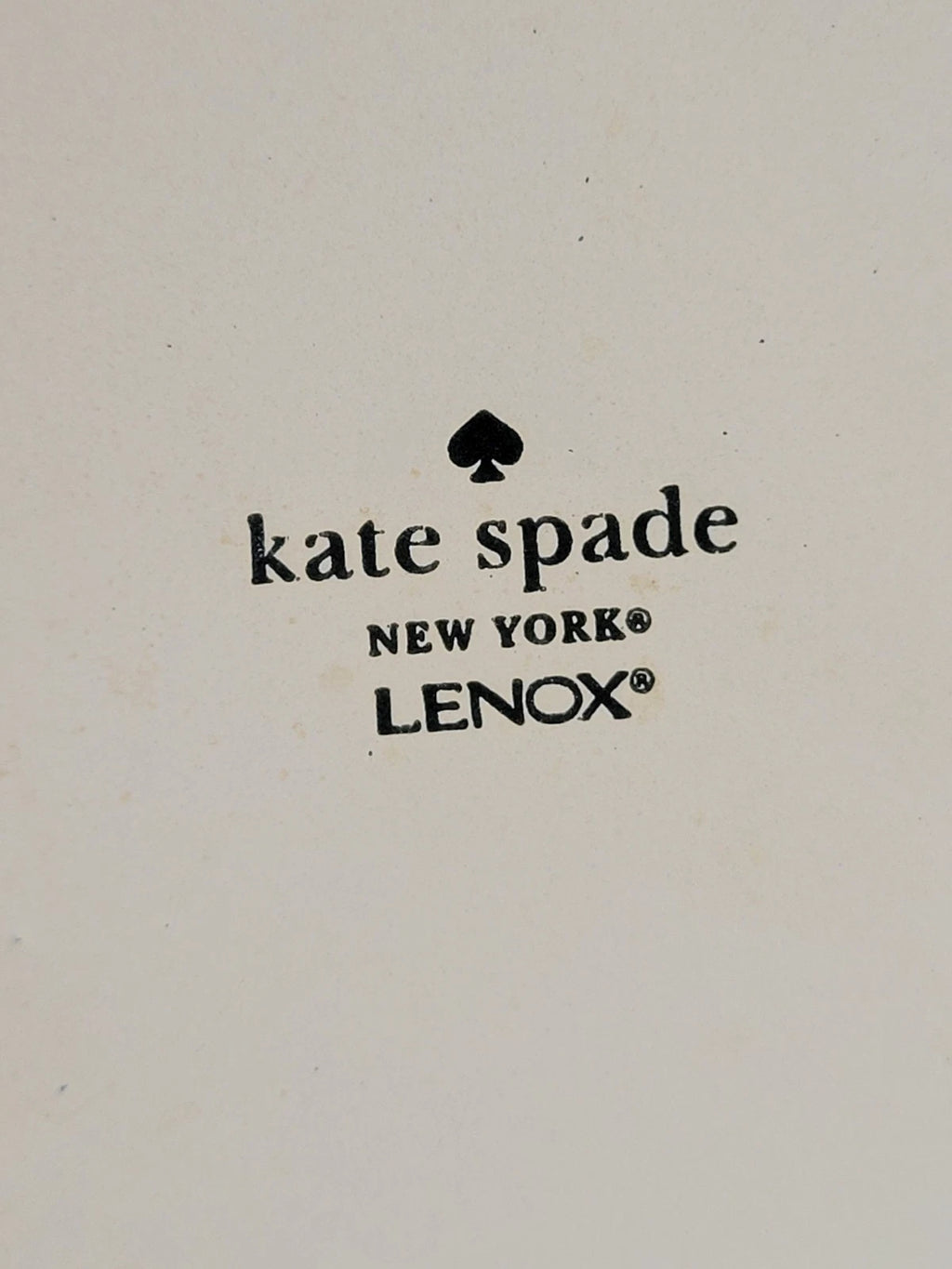 Kate Spade + Lenox Whistle While You Work Deco Dot  Black Polka Dot Teapot Ename