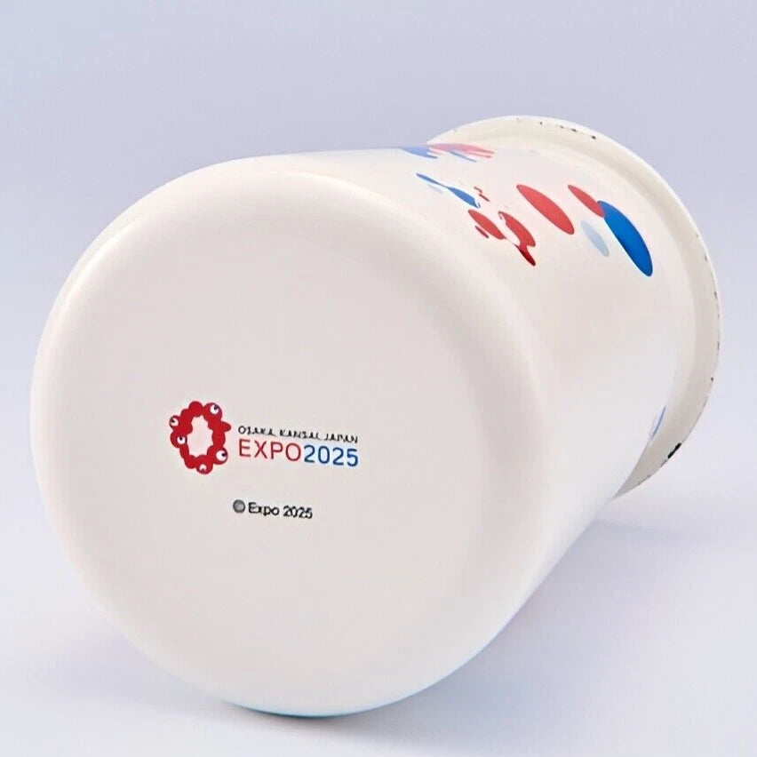 EXPO 2025 Oficial Goods MYAKU-MYAKU Enamel Polka Dots Cafe Pot etc. JAPAN NEW
