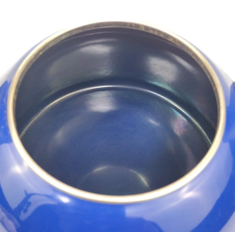 Chantal Enamel On Steel Cobalt Blue Loop Whistling Teakettle Tea Kettle