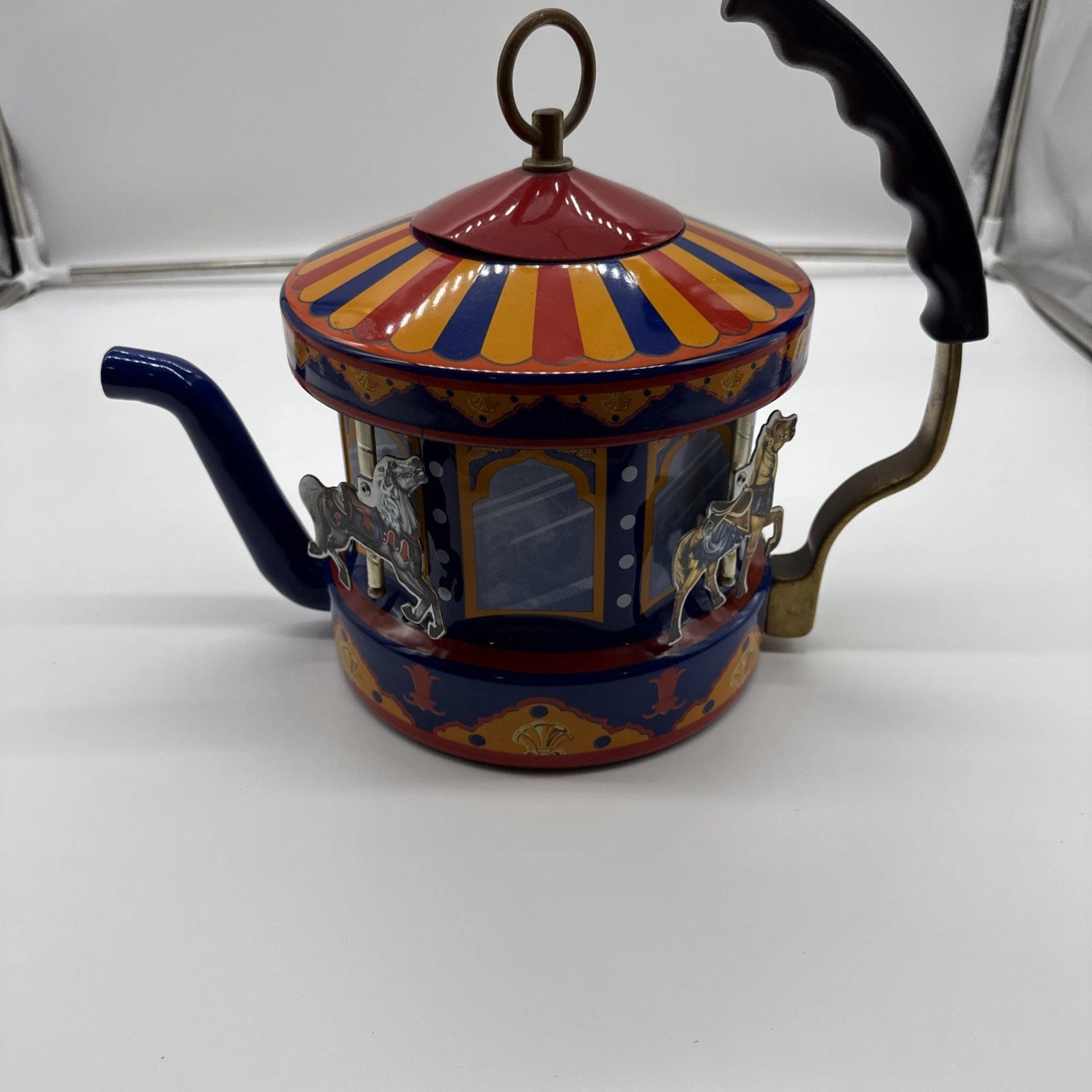 Kamenstein World of Motion Tea Kettle Teapot Carousel For Parts Repair Display
