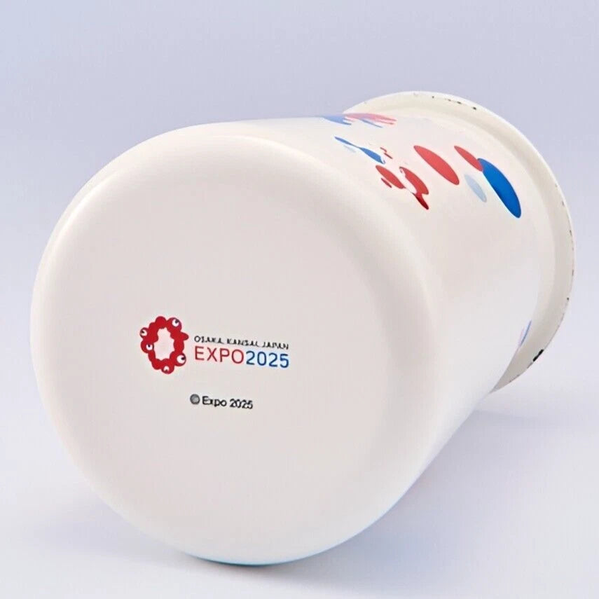 EXPO 2025 Oficial Goods MYAKU-MYAKU Enamel Polka Dots Cafe Pot etc. JAPAN NEW