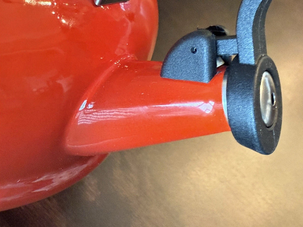 Le Creuset Classic Enamel on Steel 1.7 Qt. Whistling Tea Kettle - Cerise