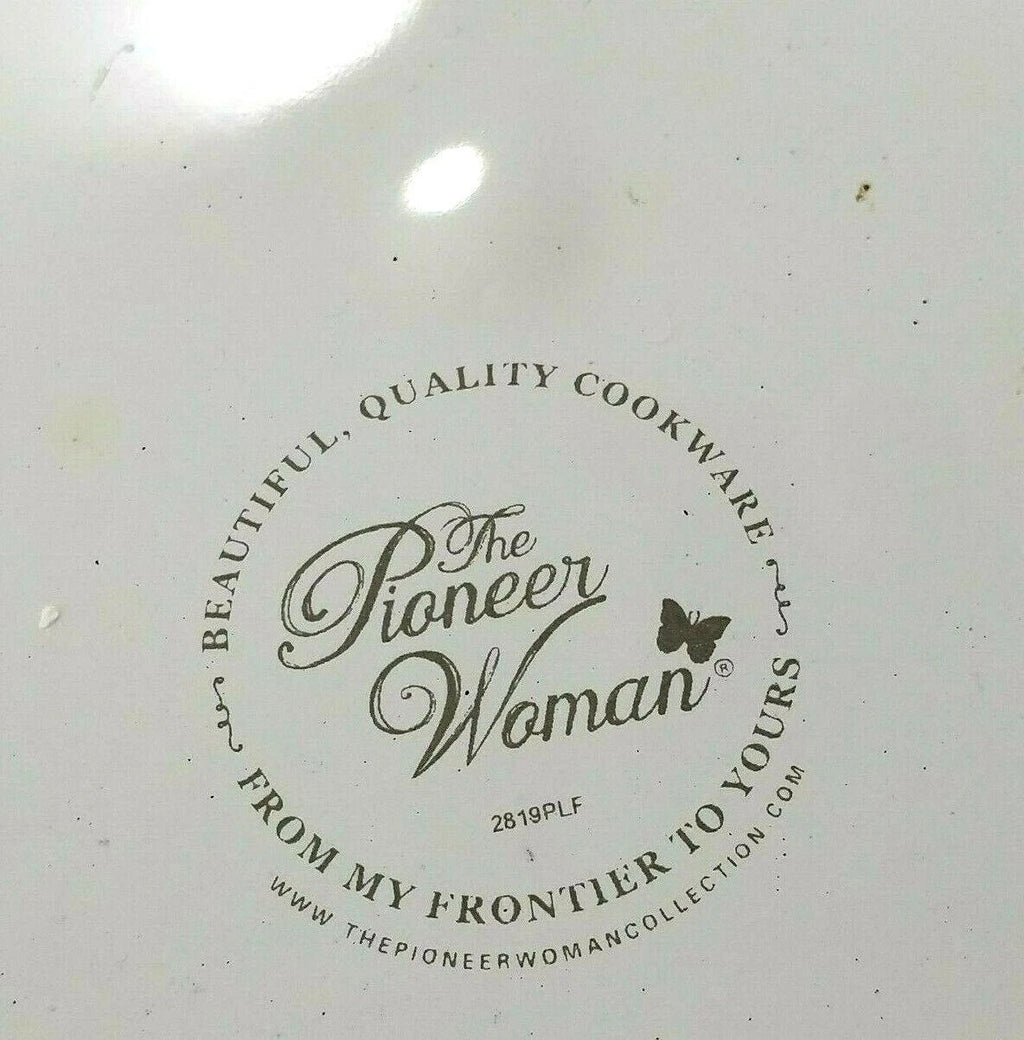 Pioneer Woman Enameled Steel Flower Garden Tea Pot Kettle Floral Retired READ!