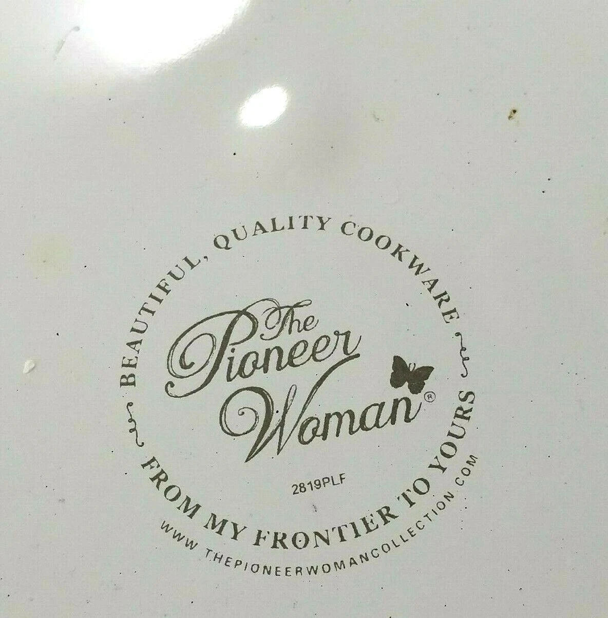 Pioneer Woman Enameled Steel Flower Garden Tea Pot Kettle Floral Retired READ!