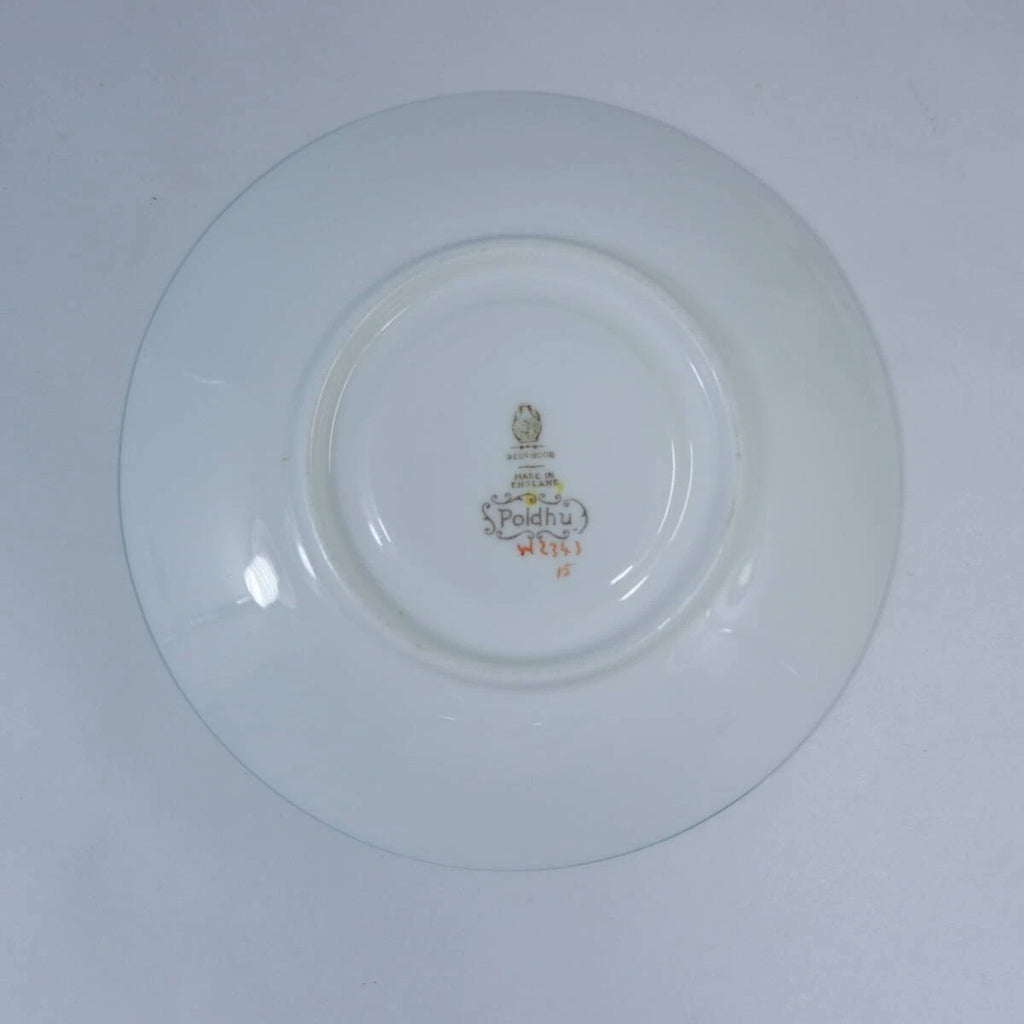 Wedgwood Poldhu Cup Saucer Tea Pot Handmade Geometric Pattern Used