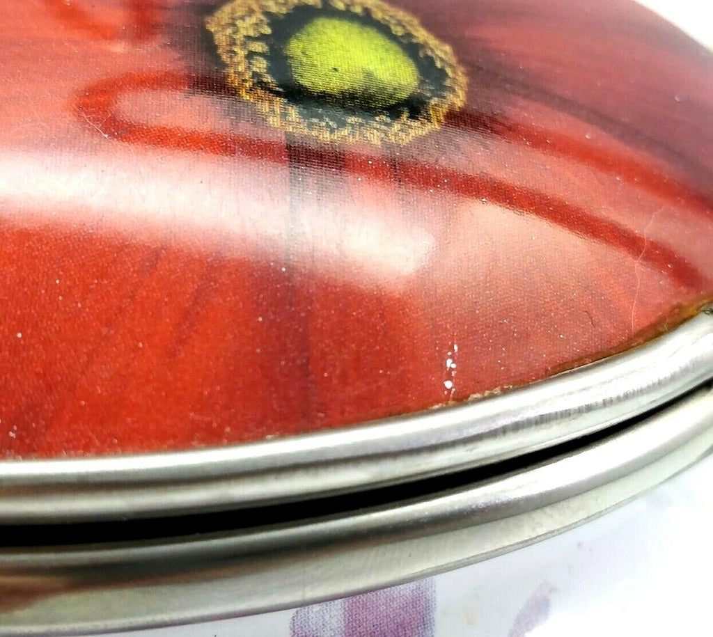 Pioneer Woman Enameled Steel Flower Garden Tea Pot Kettle Floral Retired READ!