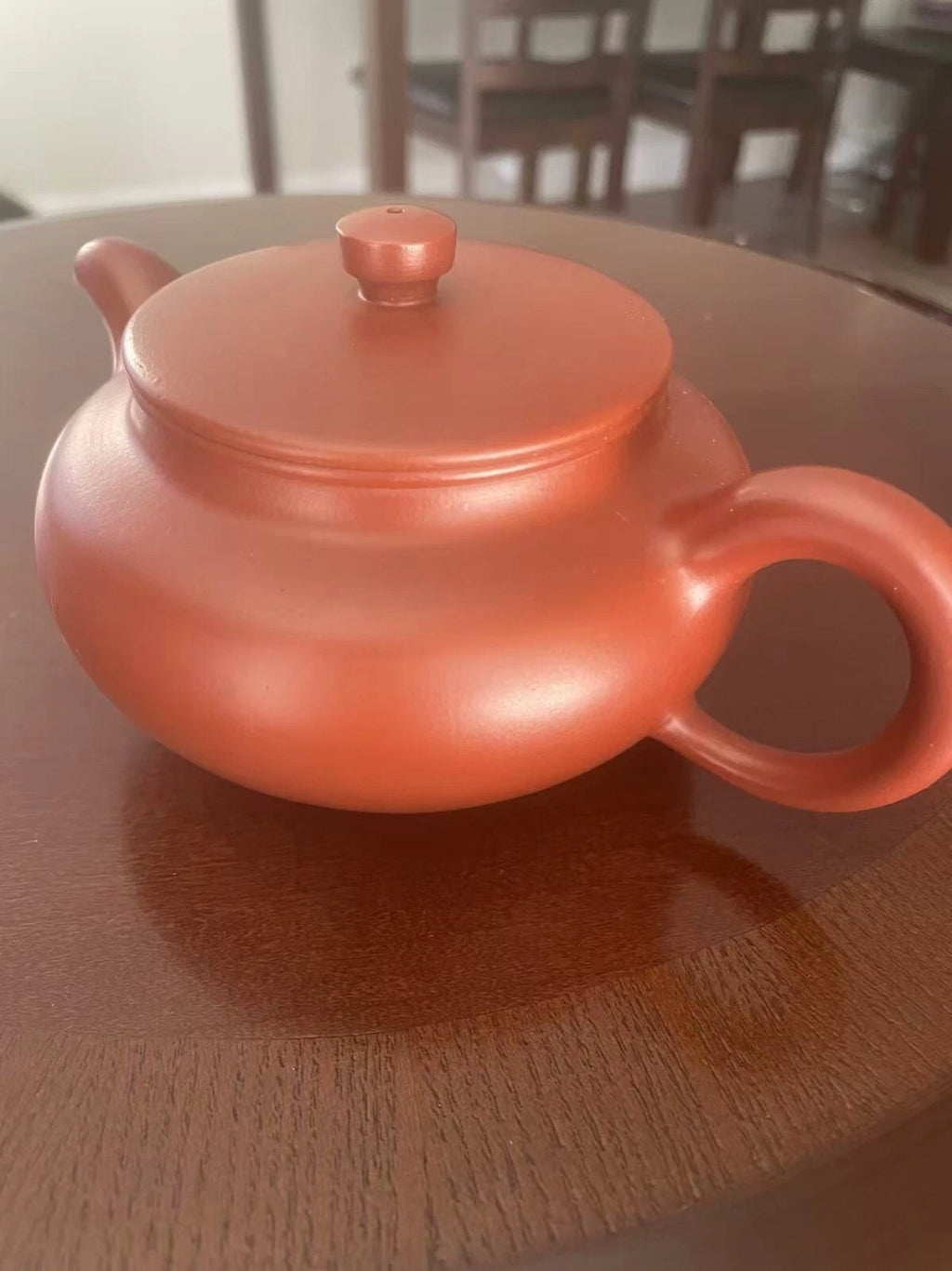 Classic Handmade Yixing Teapot – 11oz Red Clay Teapot with Traditional seal