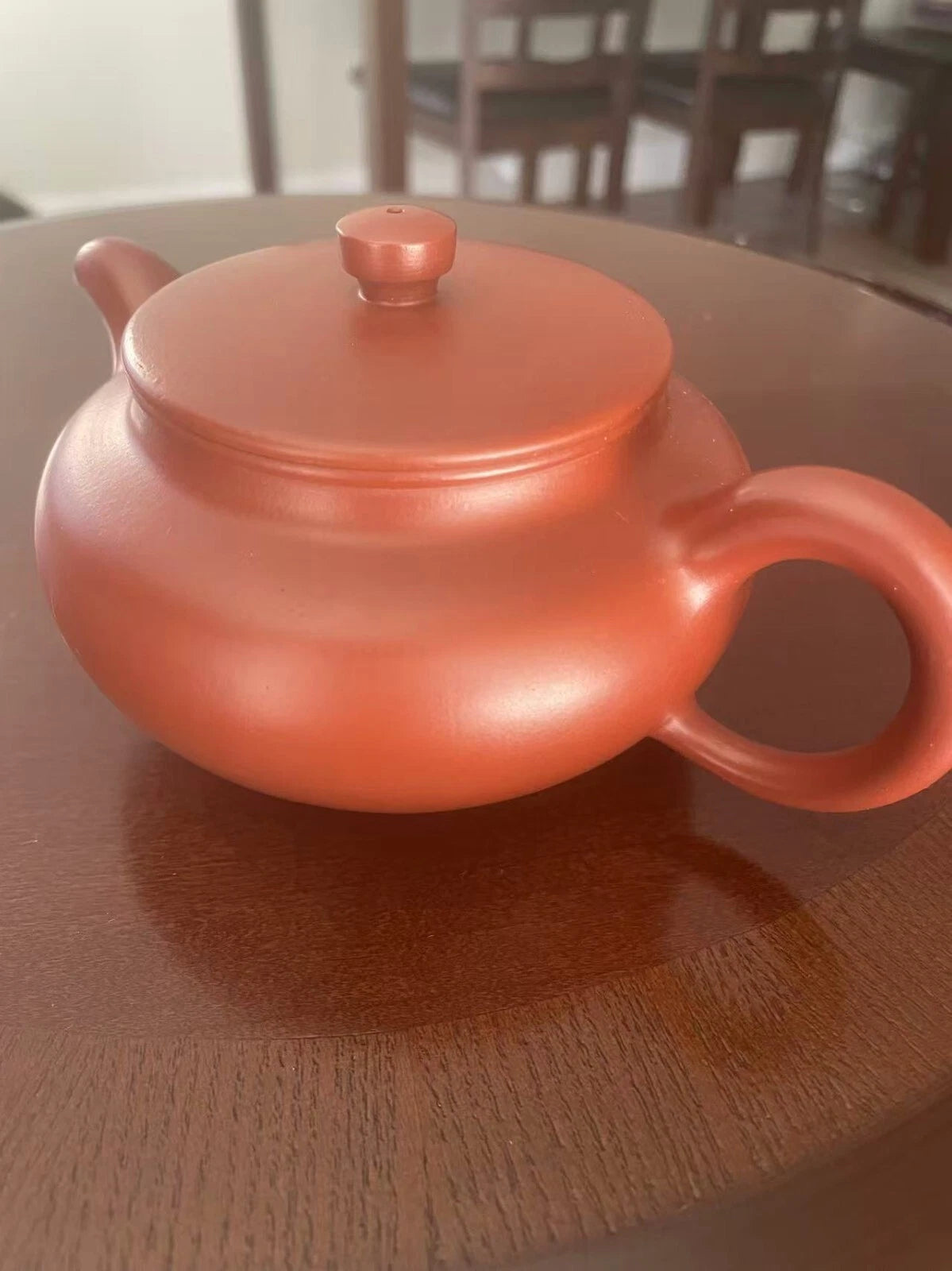 Classic Handmade Yixing Teapot – 11oz Red Clay Teapot with Traditional seal